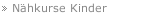 Nähkurse Kinder